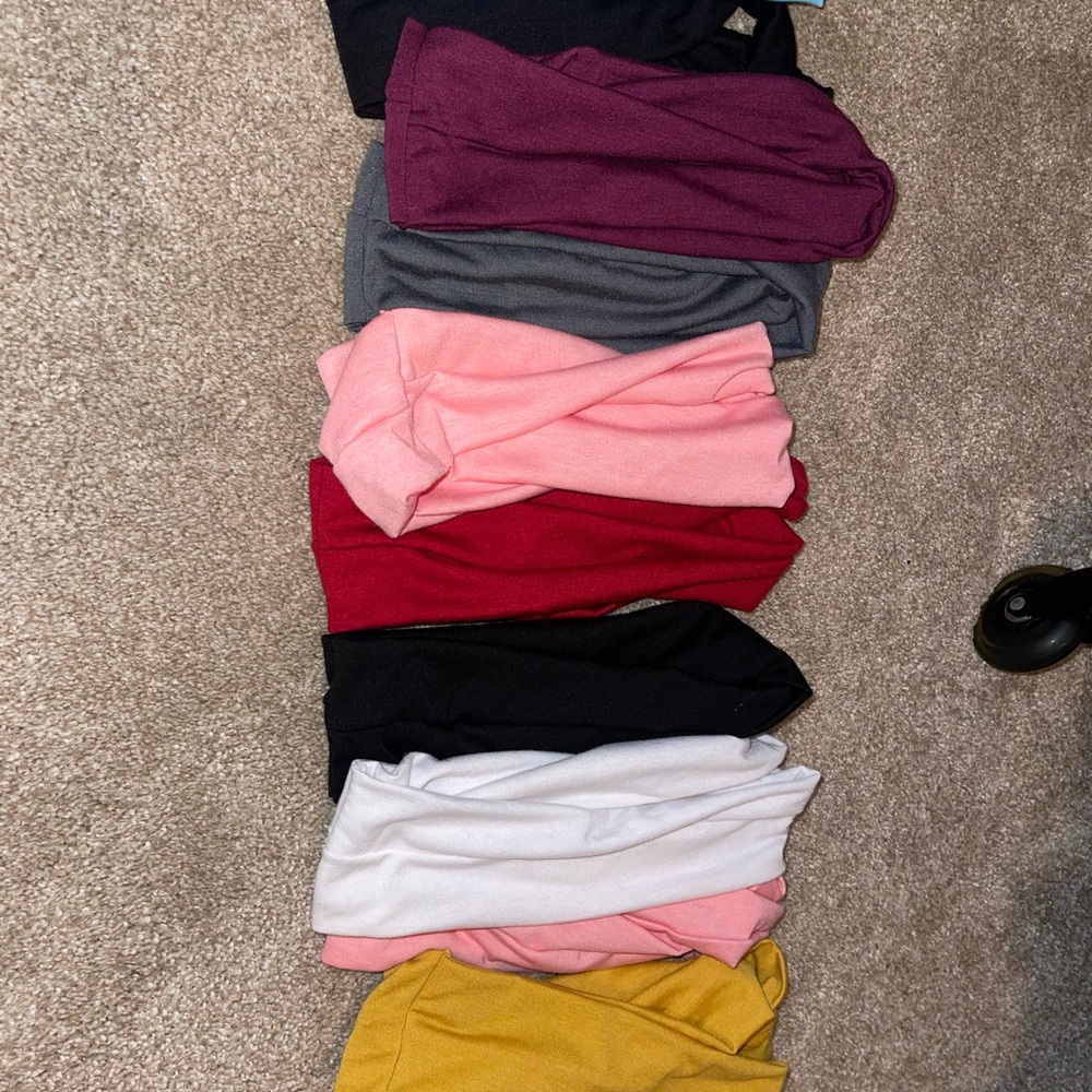 Amazon Women's absorbent Hair Wrap Set - Multicolor